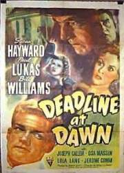Watch Deadline at Dawn